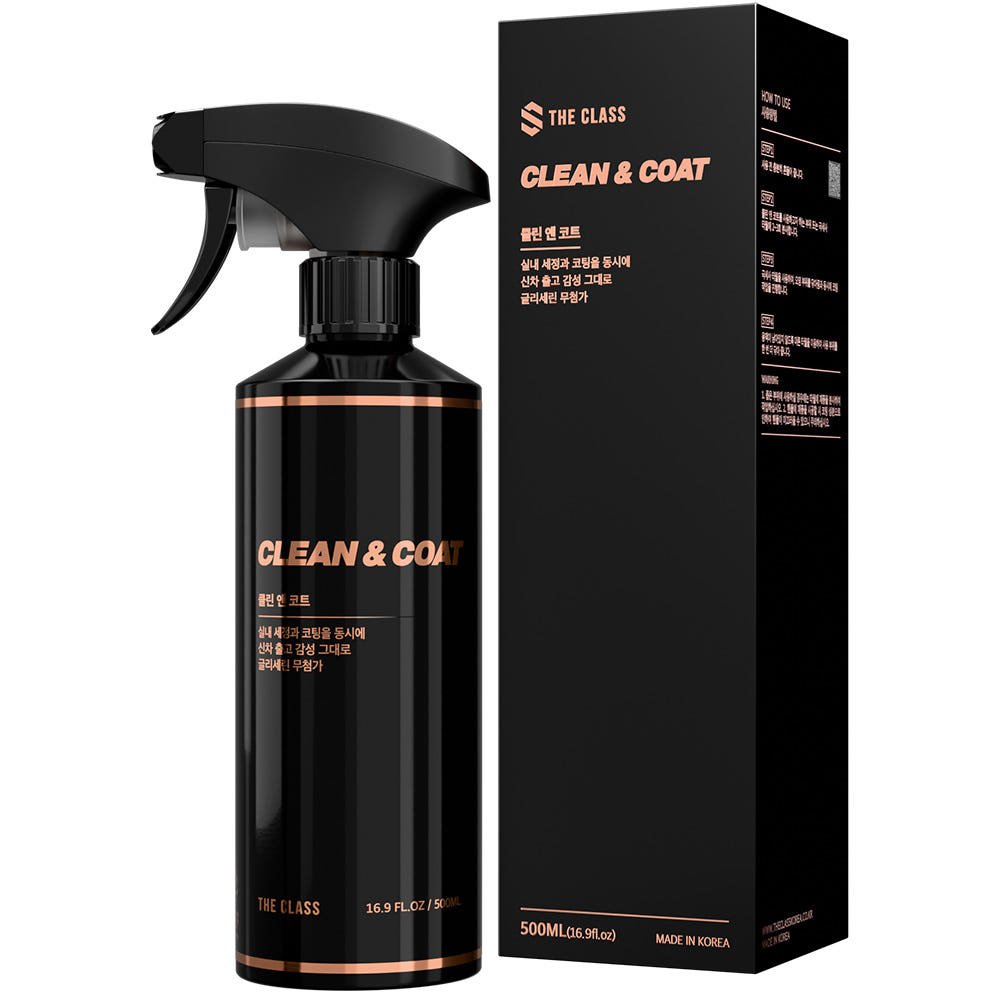 더클래스 클린앤코트 자동차 실내 세정제 500ml
