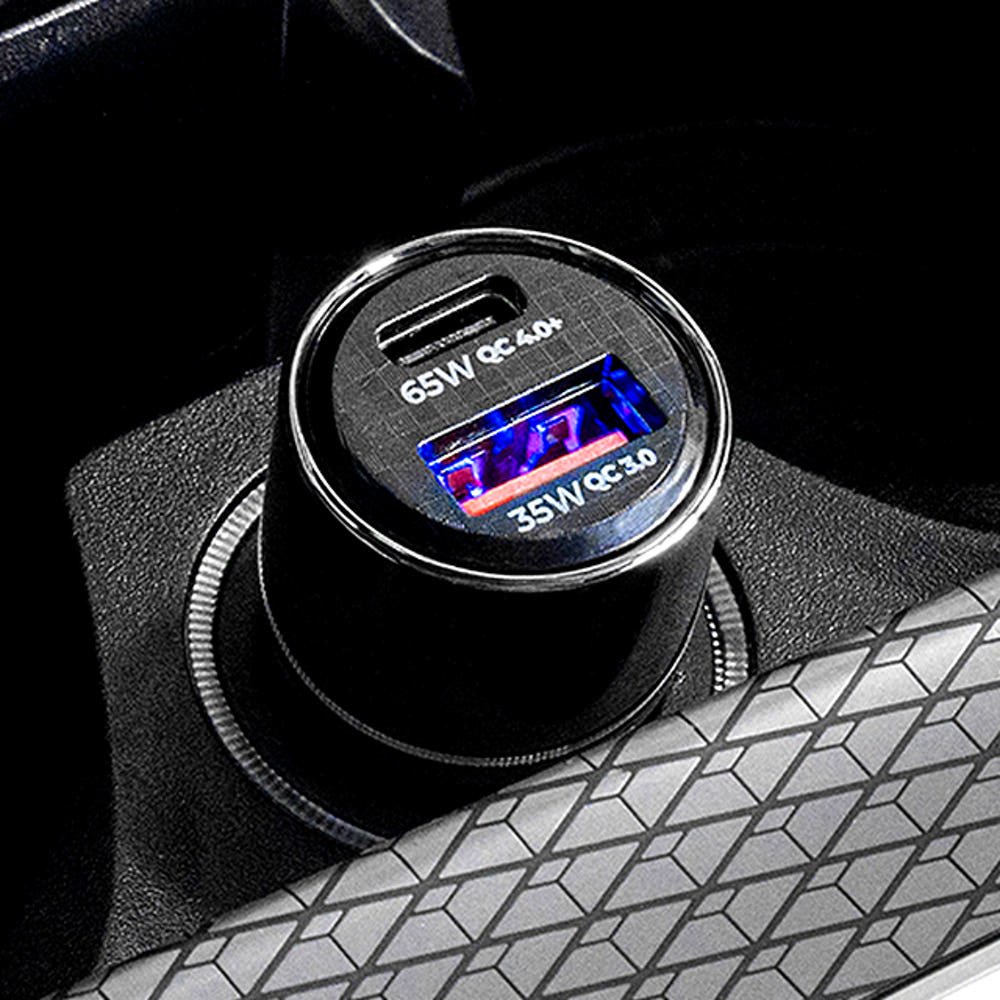 벤딕트 차량용 충전기 초고속 시거잭 핸드폰 USB 자동차 100W 듀얼 C타입 더 볼트
