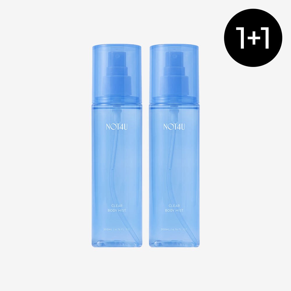 [1+1기획][국민바디트러블미스트]낫포유 클리어 바디 미스트 200ml