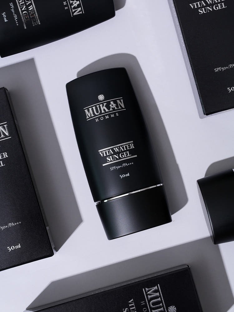 무칸 비타워터 선젤 50ml 남자썬젤 남성선크림