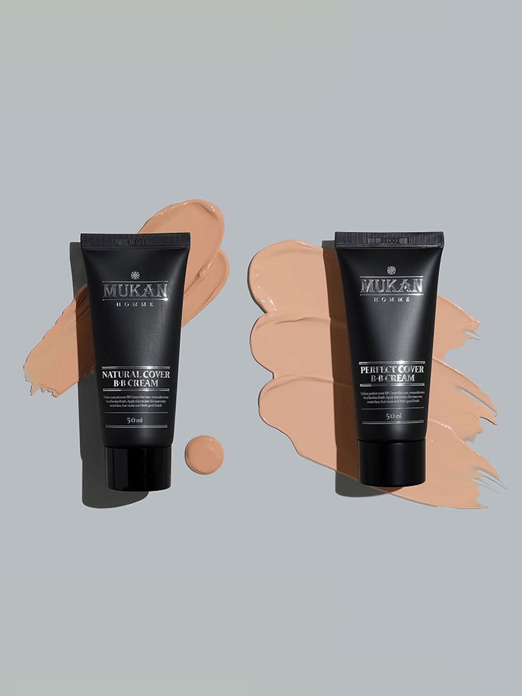 무칸 옴므 비비크림 50ml 2종 남자메이크업 남자화장품 남성BB
