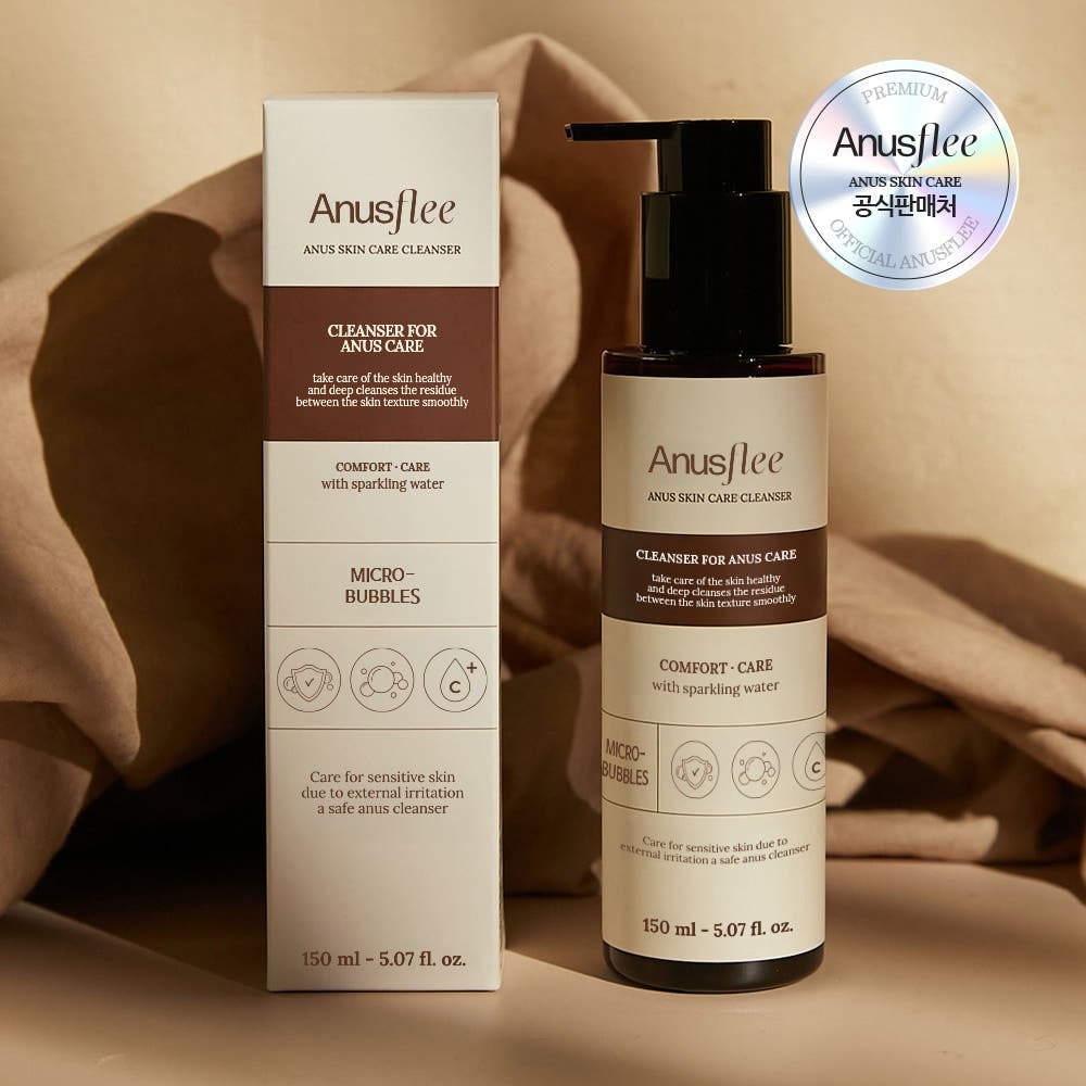 아너스플리(Anusflee) 항문세정제 혈행개선 클렌저 청결제 150ml