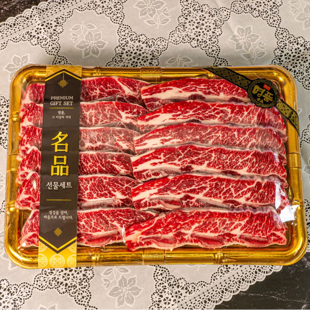 LA갈비 선물 세트 3kg 추석 명절 꽃갈비 소갈비 마장동 소고기 일반포장