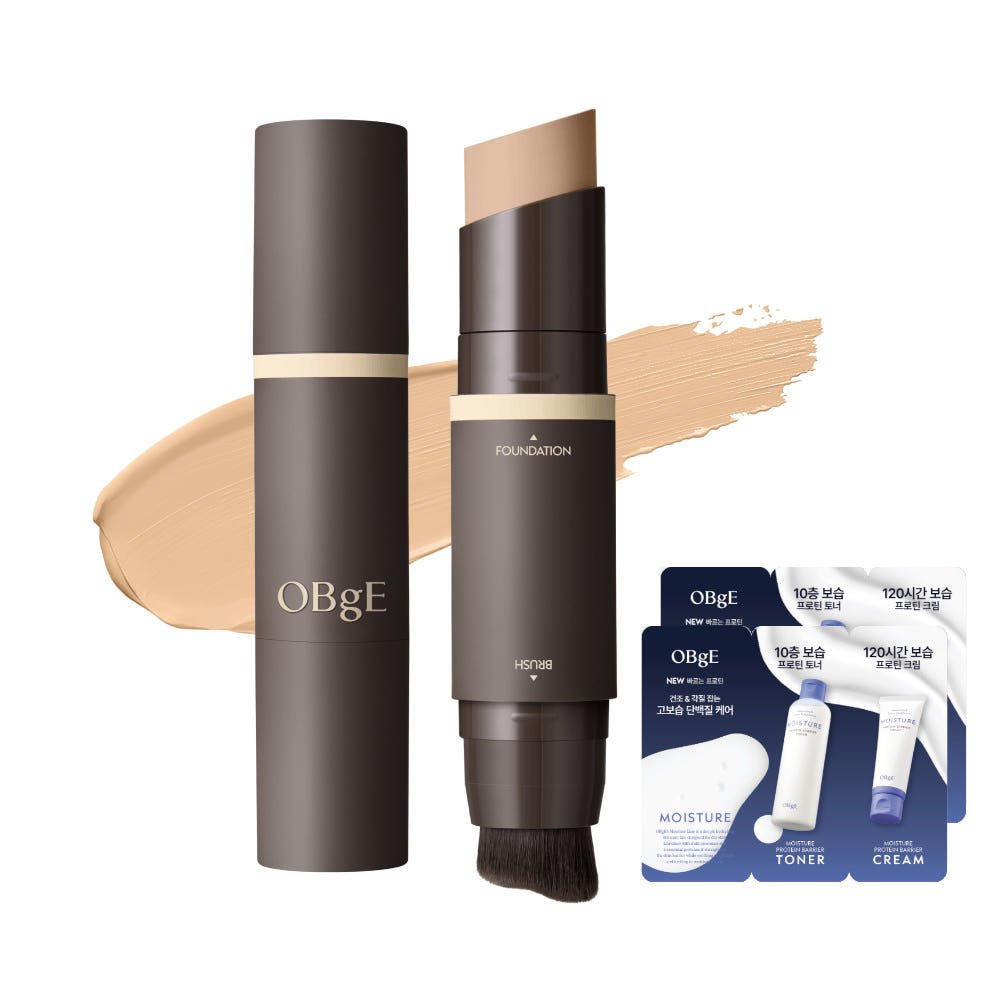 오브제 내추럴 커버 파운데이션 PRO SPF50+ PA++++ (+모이스처 토너 2ml&로션2ml