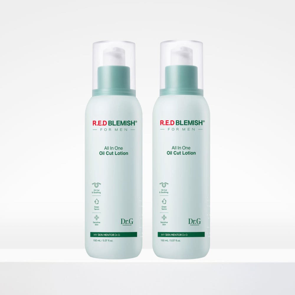 [1+1] 닥터지 레드 블레미쉬 포 맨 올인원 오일 컷 로션 150mL