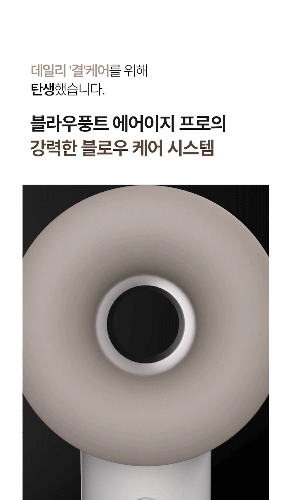 블라우풍트 헤어드라이기 에어이지 프로 BLDC 드라이기 미용실 드라이어 블랙 : 블라우풍트 본사 공식스토어