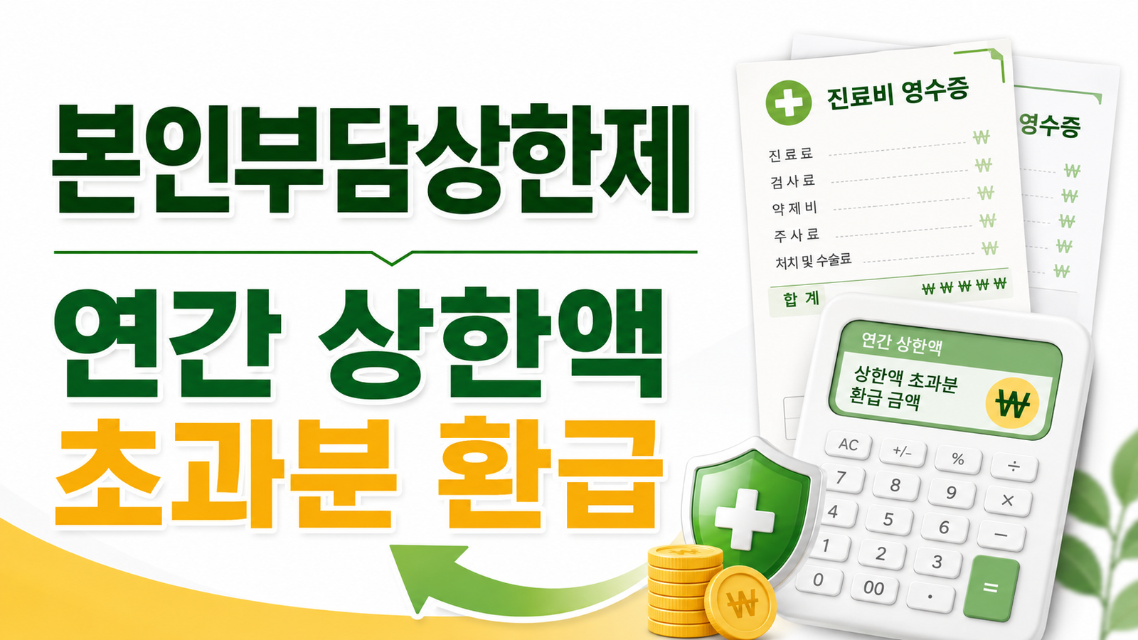 본인부담상한제 환급금, 병원비 얼마부터 언제 돌려받을까 핵심 기준과 확인 절차 썸네일