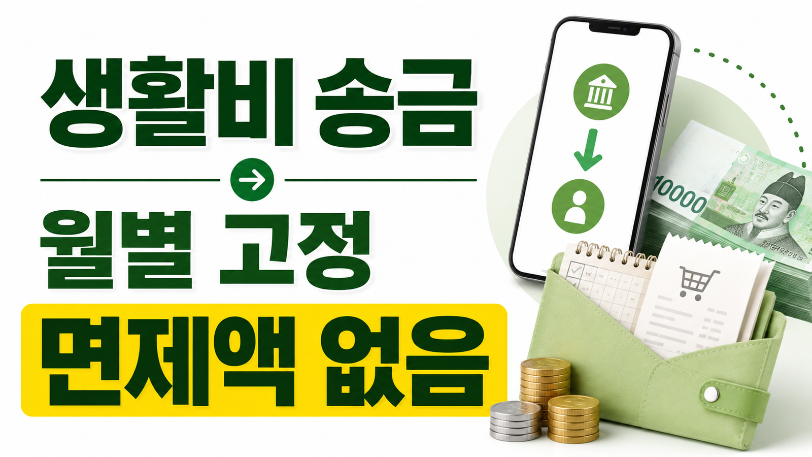 부모님 계좌로 생활비 송금, 매달 얼마까지 증여세 없이 가능한가 핵심 기준과 확인 절차 썸네일