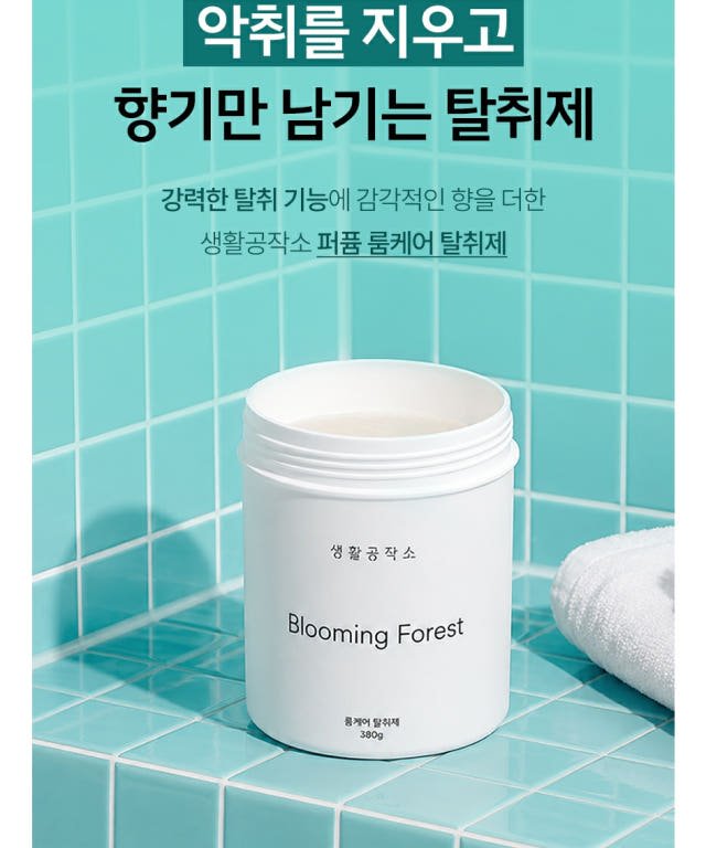 생활공작소 고체탈취제 380g 3개 구성, 실내 냄새 관리법