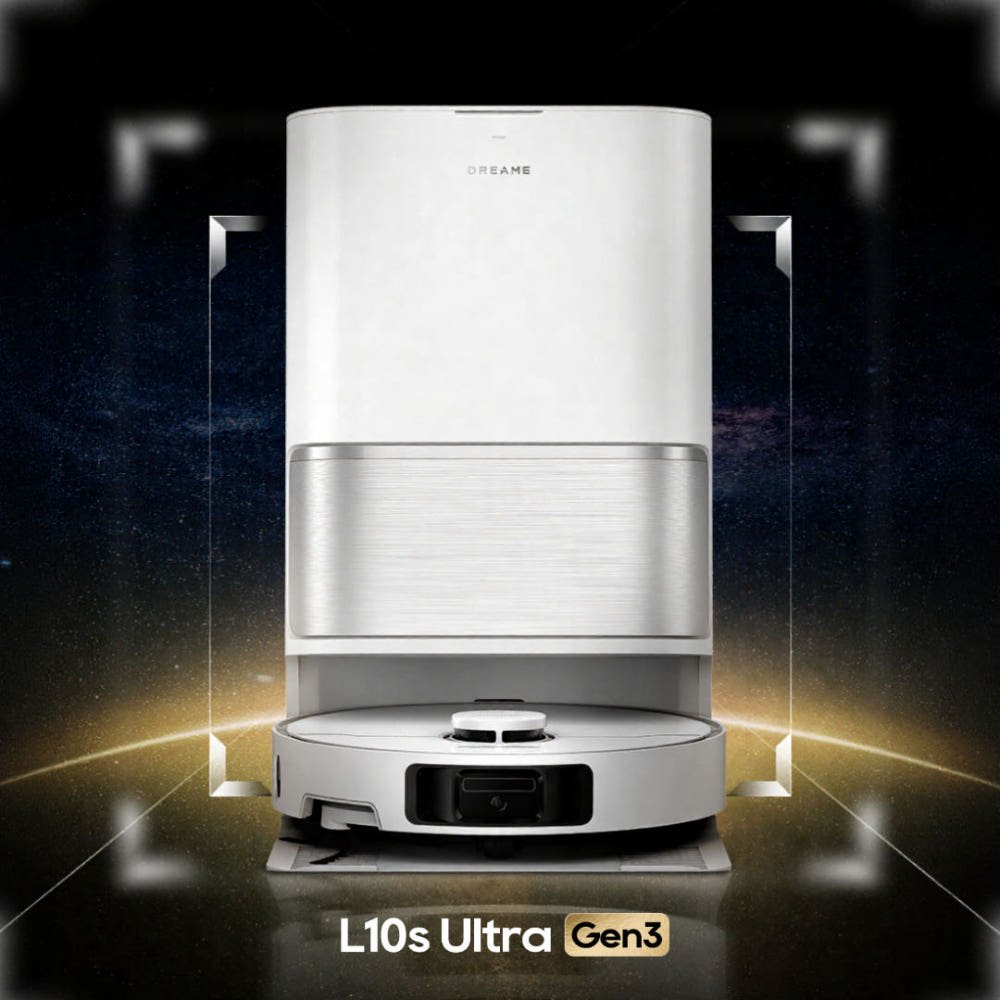 드리미 L10s Ultra Gen3 로봇청소기, 자동 세척과 열풍 건조 기능까지